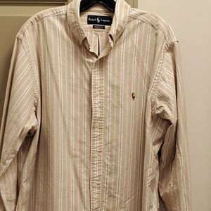Polo Ralph Lauren Mens  XL 16 1/2 34 35 excellent